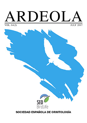 ARDEOLA: Volumen 64.2,Julio,2017